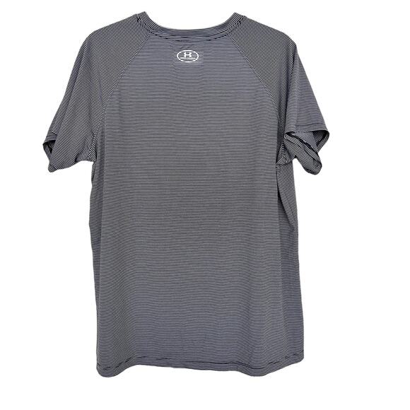 Under Armour Black Striped Loose Fit T Shirt Sz XL - Picture 3 of 5
